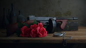 Brown And Black Rifle Gun Machine Gun Old Photography Hd Wallpaper Wallpaper Flare