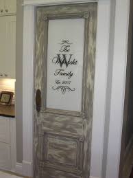 Distressed Grey Stained Wood Pantry Doors Home Depot For Home Decoration Ideas Pantry Door Rustic Pantry Door Vintage Pantry