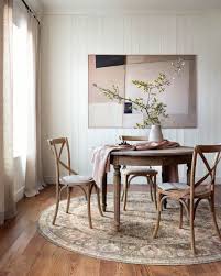 Round dining tables look great with round or square rugs. Dine In Style With These 23 Dining Room Rug Ideas Rugs Direct