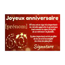 Une carte d'anniversaire pour souhaiter un joyeux anniversaire à quelqu'un de 60 ans. Carte Joyeux Anniversaire 60 Ans Jaune Gratuit A Imprimer Carte 2054