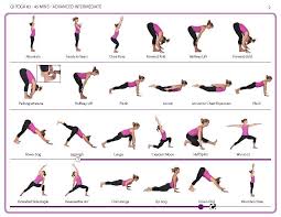 Qi Flow 45 Page 2 Https Charmedyogi Files Wordpress Com 2012 08 Qiyoga3 Page 2 Jpg Yoga Poses Chart Basic Yoga Poses Yoga Routine