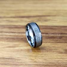 Doctor Who Ring Gallifreyan Ring Doctor Who Jewelry Doctor Who Wedding Band Doctor Who Wedding Ring 8mm Silver Tungsten Ring Doctor Who Jewelry Silver Tungsten Wedding Rings