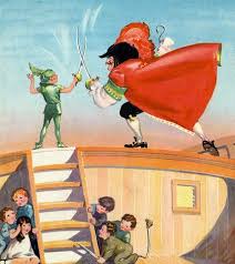 Roy Best Captain Hook Bee Illustration Peter Pan