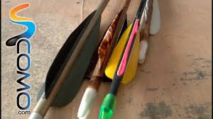 Una pieza flecha de fibra de vidrio reforzada para pesca con arcotipo arpon. Tipos De Flechas Tiro Con Arco Youtube