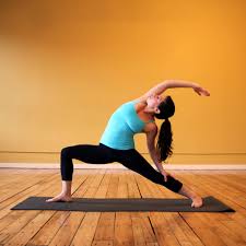 Crescent Moon Pose Reverse Warrior Exercise Yoga Poses Yoga Sequences