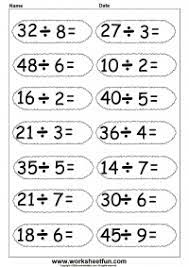 division free printable worksheets worksheetfun