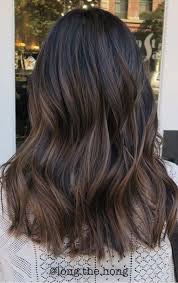 83 New Brilliant Balayage Black Hair Color Ideas To Inspire You Hairstyles Magazine Black Hair Balayage Hair Color For Black Hair Subtle Balayage Brunette