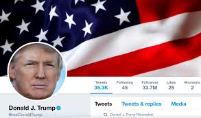 Donald trump, shown here possibly thinking about his twitter account. Trump S 11 Minute Twitter Outage Raises Broader Security Questions