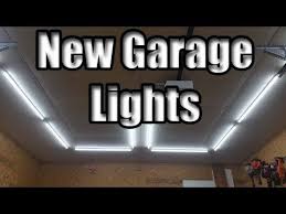 Amazon Barrina Led Light Review And Garage Install Amazon Barrina Garage Install Led Light Review Led Garage Lights Garage Lighting Led Shop Lights