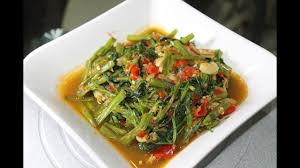 Kangkung belacan+ krupuk bocah tua. Kangkung Goreng Belacan Ringkas Dan Sedap Youtube