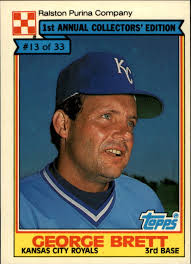 1984 Ralston Purina #13 George Brett