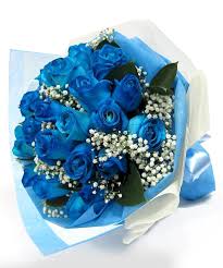 Maybe you would like to learn more about one of these? Handbouquet Mawar Biru Oriza Florist