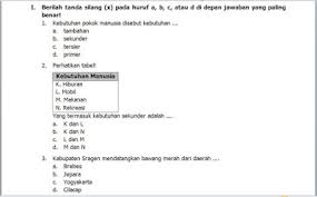 Soal pas uas kelas 5 tema 2 kurikulum 2013 plus kunci jawaban. Kunci Jawaban Ujian Tema 1 Kelas 5 Ujian Nasional