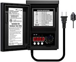 Malibu Power Pack 200watt Low Voltage Weatherproof Transformer With Photo Sensor For Low Voltage Landscape Lighting Amazon Com