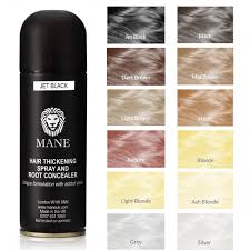 Usually, these sprays can be expected to last until you wash your strands. Mane Hair Thickening Spray Root Concealer 200 Ml Mane Uk Ltd