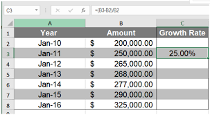Calculate average rate of change. How To Calculate The Average Growth Rate In Excel Excelchat