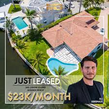 JUST RENTED! 125' Modern Mediterranean Dream Home For $23,000/mo in  #GoldenBeach ☕️ #EskenaziBrothers