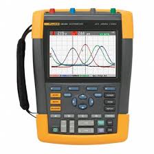 I hope that this works as a starting place for someone who might be just beginning with oscilloscopes. Fluke Oscilloscope 200 Mhz 2 5 Gs S 6wzp4 Fluke 190 204 Grainger