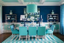 Aqua Navy Dining Room Makeover With Benjamin Moore Turquoise Dining Room Aqua Dining Rooms Dining Room Makeover