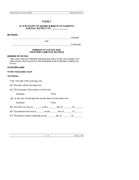 A cohabitation agreement is a written understanding between those folks, and it's the only record that's signed dependent on their connection. 19 Divorce Forms Statement Petition Agreement Etc Alberta Free Download