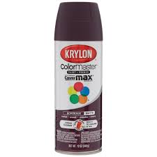 Spray paint delivers a fine, even mist that's easy to apply. Bordeaux Krylon Colormaster Matte Spray Paint Primer Hobby Lobby 80904165