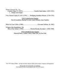 College of Music Program Book 2018-2019: Ensemble & Other Performances,  Volume 4