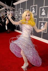 Lady Gaga S Grammys Look Space Orbit Dress Yellow Hair Photos Lady Gaga Outfits Lady Gaga Shoes Lady Gaga Grammy