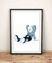 Kws Holiday Companion Art Sneakerhead Hype Sneaker Etsy In 2021 Hypebeast Room Home Wall Art Kaws Wallpaper