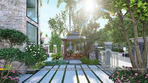 50+ Mẫu Thiết kế sân vườn đẹp, hiện đại ...