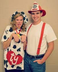 Diy Dalmation Costume Cute Couples Costumes Couple Halloween Costumes Couples Costumes