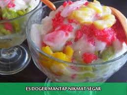 Resep Es Doger Sederhana Loh Makanan Makanan Dan Minuman Hidangan Penutup