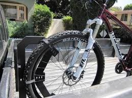 Wheel Wally Pickup Truck Bike Rack Straps The Wheel For Secure Carry Bikerumor Truck Bike Rack Car Bike Rack Diy Bike Rack