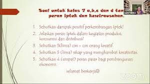 Landasan historis, landasan kultural, landasan yuridis, landasan filosofis 2. Daring Mapel Ips Kelas 7 Sesi 1 Smp Pgri 2 Dps Youtube