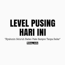 Ketika istri melakukan hal yang tidak menyenangkan, suami biasanya mencari pelarian. Gambar Kata Lagi Pusing Cikimm Com