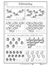 These grade 1 math worksheets are made up of vertical subtraction questions, where the math questions are written top to bottom. Cross It Out 1st Grade Math Worksheet Greatschools