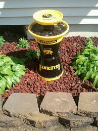 40df6260c1367a60addc138156fc20c3 Jpg 720 960 Iowa Hawkeyes Bird Bath Terra Cotta Bird Bath