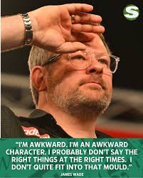 James Wade showing his true colours yet again! Worthless handshake after  getting torn a new one and losing to that 137 S/O made it even better!