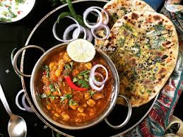 Onion Chana Kulcha