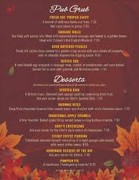 The english know how to host a dinner party to remember, with beautifully crafted dishes bringing friends and family together. Thanksgiving Dinner Shakespeare Pub