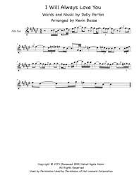 Believers companion is a platform created to serve believers all over the world, by providing ease of access to the download of gospel songs. I Will Always Love You Alto Sax Sax Solo By Whitney Houston Digital Sheet Music For Individual Part Sheet Music Single Download Print H0 208739 370670 Sheet Music Plus