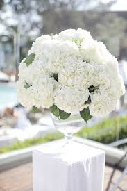 Treat your guests with a wedding cake more about hydrangea. White Hydrangea Wedding Flowers Deer Pearl Flowers