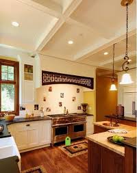 Coffered Ceiling With Beadboard Centers From Houzz Lake Country Builders Com Traditional Kitchen Design Kitchen Ceiling Design Kitchen Design