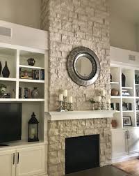 However, after i finally landed on paint colors for many of them came from blogs who'd had similar fireplaces as me and needed a quick update! How To Paint A Stone Fireplace Techniques For Updating Your Stone Fireplace Fireplace Painting