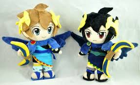 Darkpit And Pit Plushies Plush Kidicarus Kidicarusuprising Kid Icarus Uprising Kid Icarus Random Kid