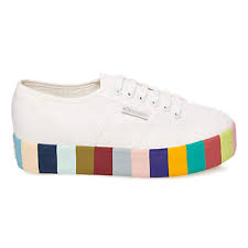 I didn't blister in them, however. Superga Rainbow Platforms Story Rain