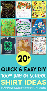 Download Easy 100 Days Of School Shirt Ideas Happiness Is Homemade