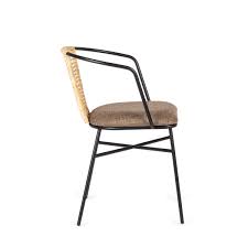 Barths bistro set by hospitality rattan. Padded Hospitality Chairs Made Of Natural Rattan
