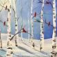Paint with Ashley Blake “Winter Cardinals” Paint Night