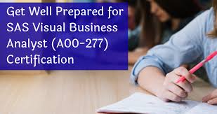 Sas Visual Business Analyst A00 277 Certification Exam Sample Questions Business Analyst Sas Visual Analytics