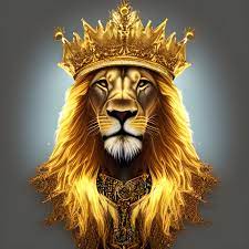 Golden lion king
